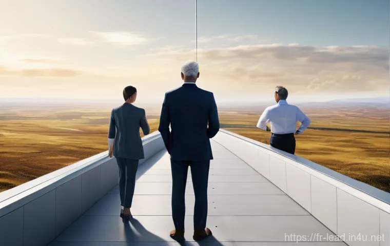 리더십 코칭의 실습과 이론 차이 - **Prompt:** A male leader in his 40s, dressed in business casual attire, is seated at a coffee shop ...